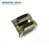 2 Rows 90 Degree Jack 15 Pins D-sub Dual Port Connector