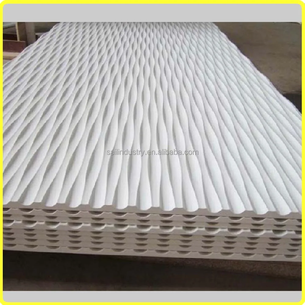 Bordo di legno decorativo 3d decorativi pannello mdf fibra di ...