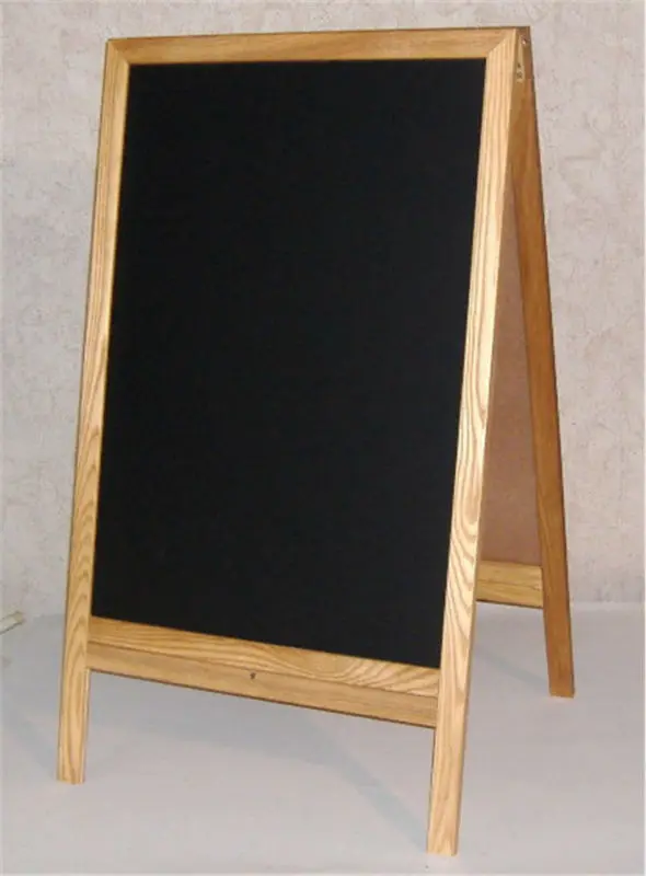 Chalkboard With A Stand Outdoor A Frame Banner Display Promotional