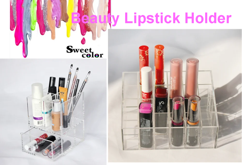 Custom 120 Lipstick Holder Lip Gloss/lip Balm Display Stand,Rotating