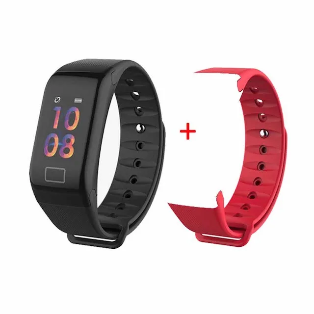 High quality F1 Plus Smart band Blood Pressure Waterproof Color Screen Heart Rate Monitor Smart Bracelet Wristband R3
