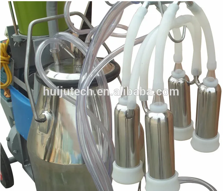 Male Milking Machine/farm Milking Machinery/vacuum Moving Single Bottle