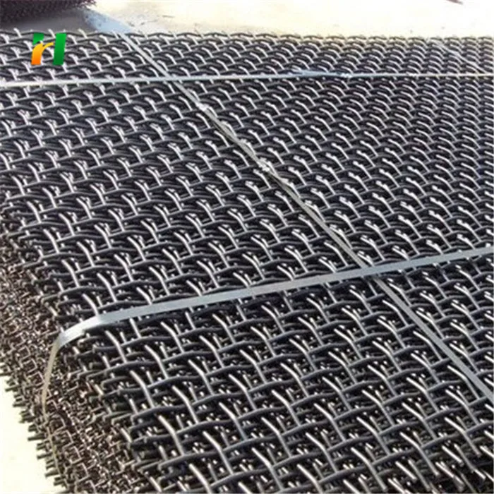 crimped wire fence