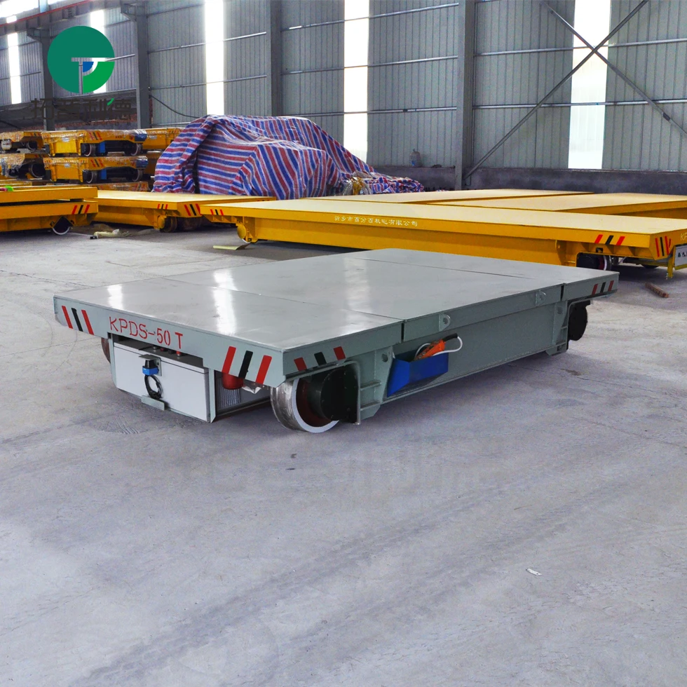 conducting rail power transfer trailer,mold transport car,motorized transfer car
