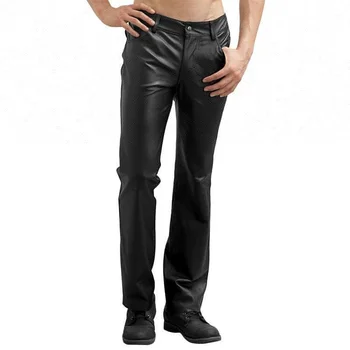 loose leather pants