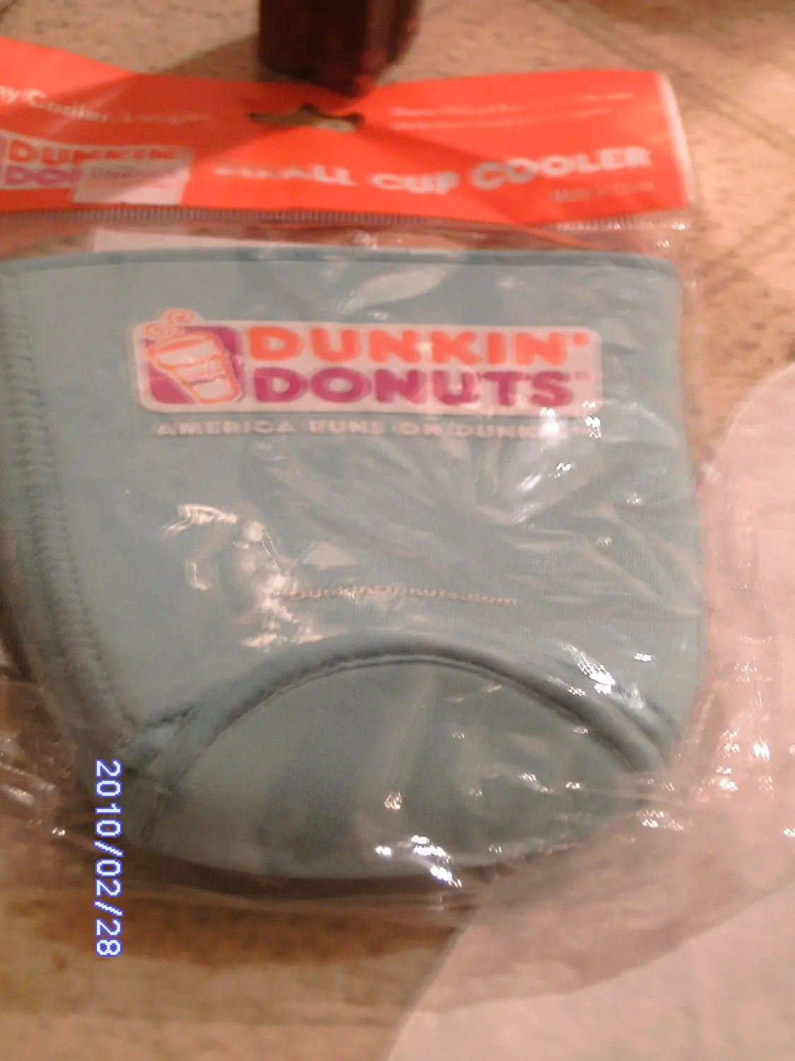 dunkin donuts cup cooler