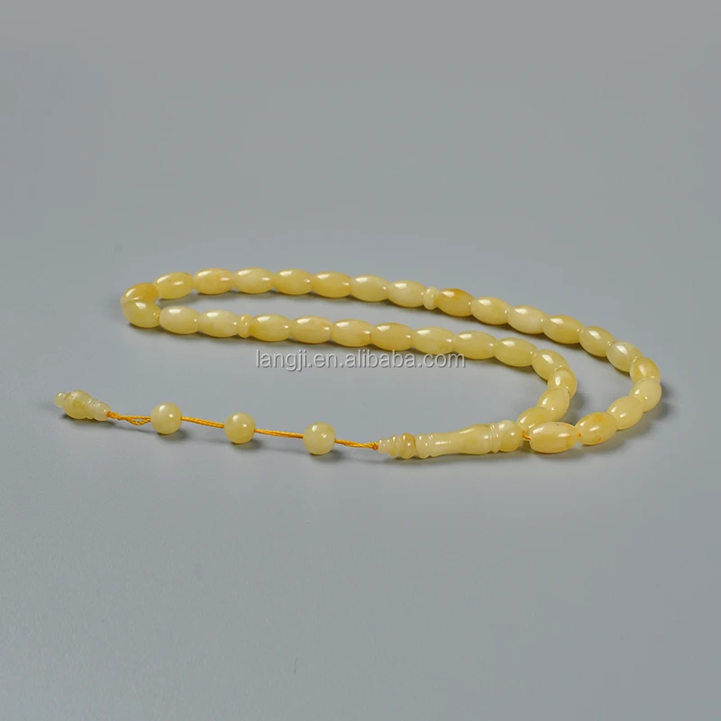 YS298  amber kehribar kaliningrad raw baltic natural  prayer beads for  tesbih tasbih