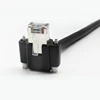 GigE Cat6 Screw lock horizontal Right angle RJ45 Cable for basler Cameras