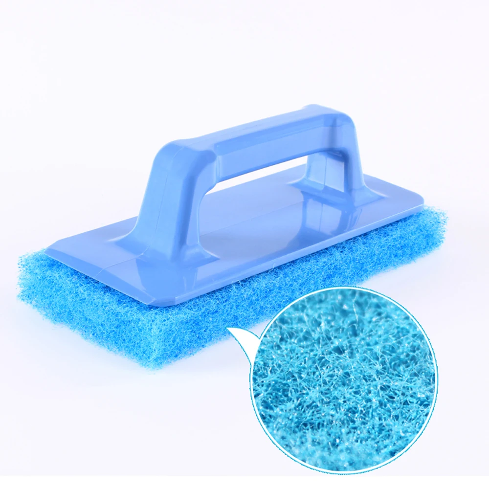 Plastic Scouring Pad Brush With Handle Buy Ergonomic Handle Cleaning