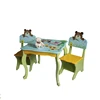 Wooden kids furniture Animal Kids table and chair set