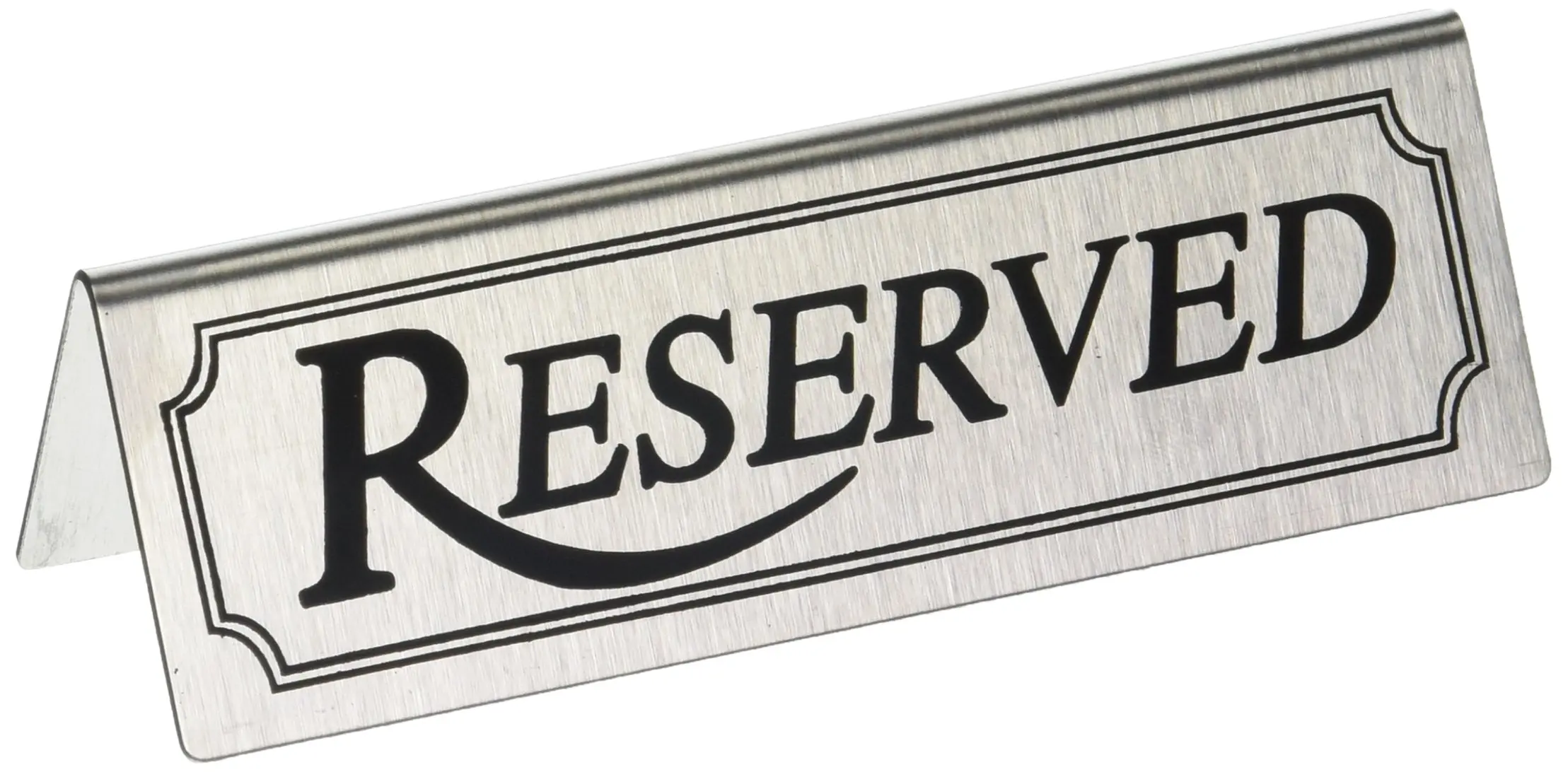 Reserved sign Table