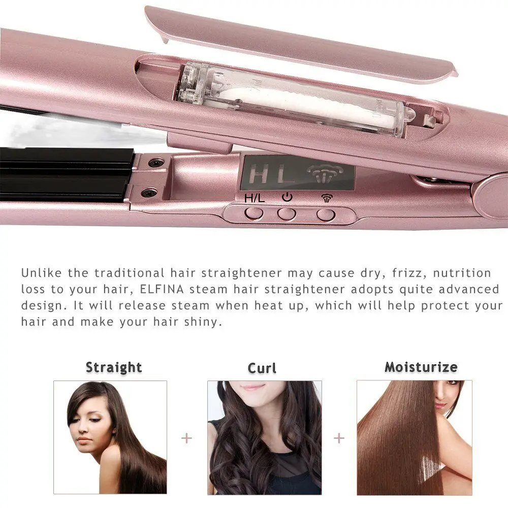 Hair straightener with steam фото 63