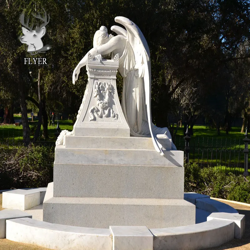 Natural Marble Antique Cemetery Crying Angel Statue Buy Angel Statue