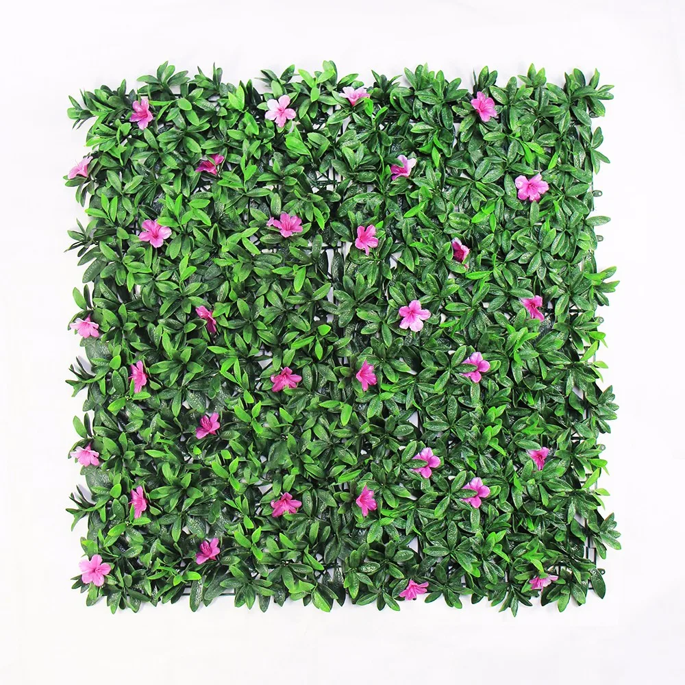 Wholesaler Beauty Plastic Artificial Flowers Walls For Outdoor Garden