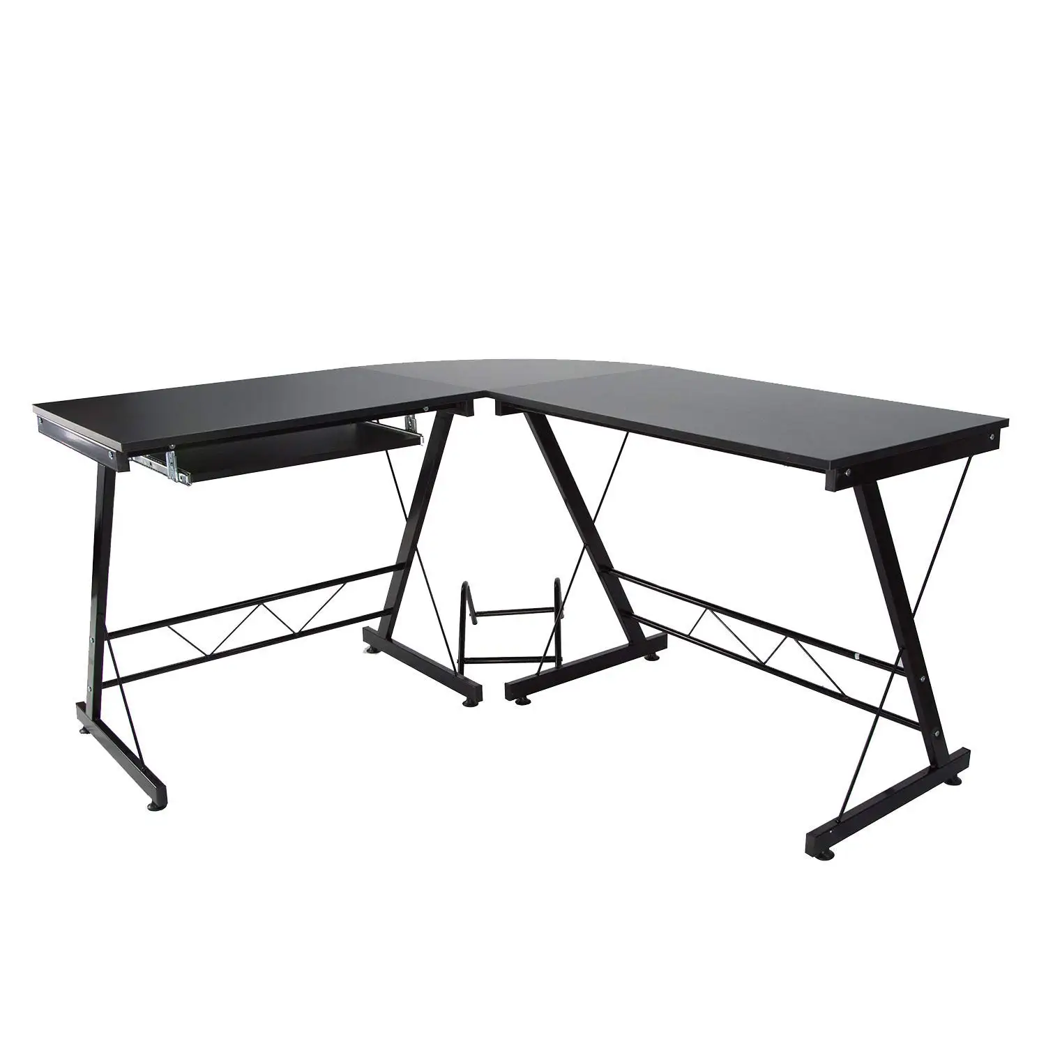 Buy Wheeled Stand up Computer Table Home Office Laptop Desk Workstation ...