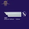 high quality modern style for interior decoration polyurethane foam carving cornice crown moulding pu wall ceiling decoration
