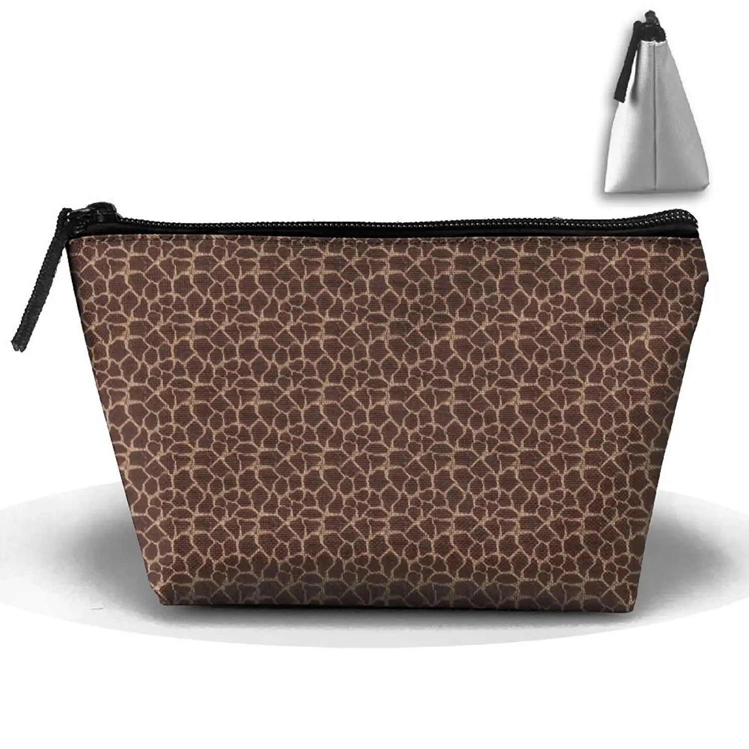 PU Leather Shoulder Bag,Baby Animals Giraffe Backpack,Portable Travel School Rucksack,Satchel with Top Handle