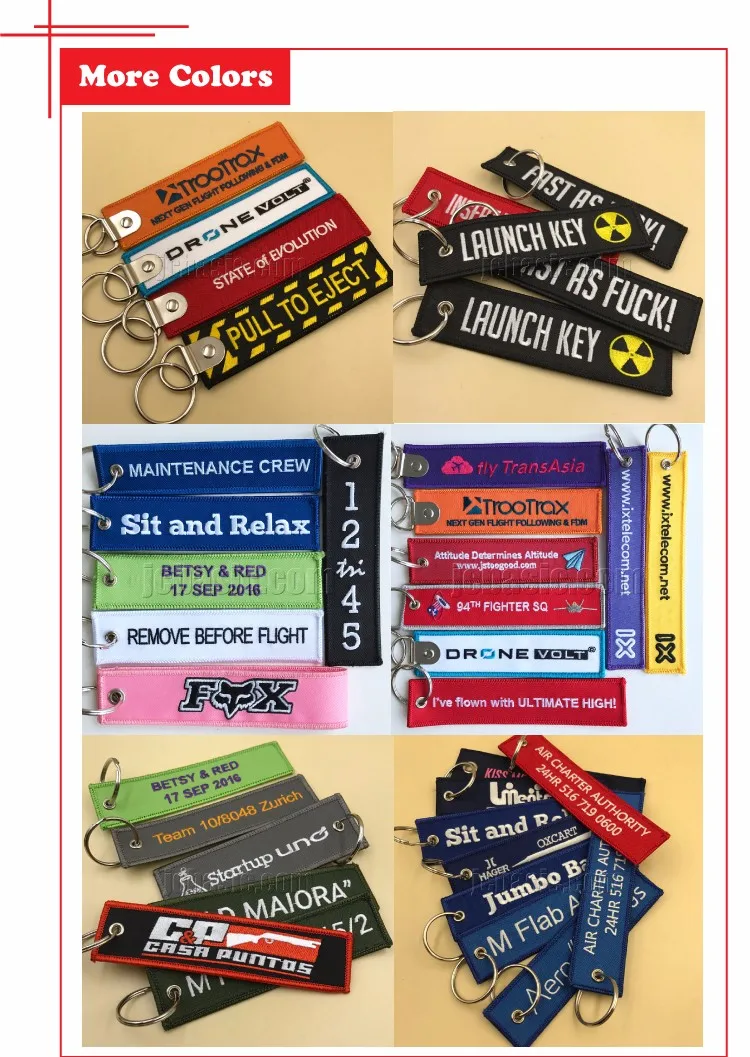 Round Shape Custom Embroidered Key Tag Key Chain Buy Lock Key Shaped