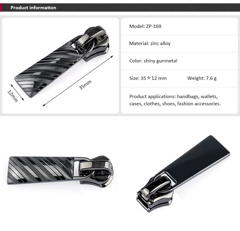 Wholesale Zipper Pulls