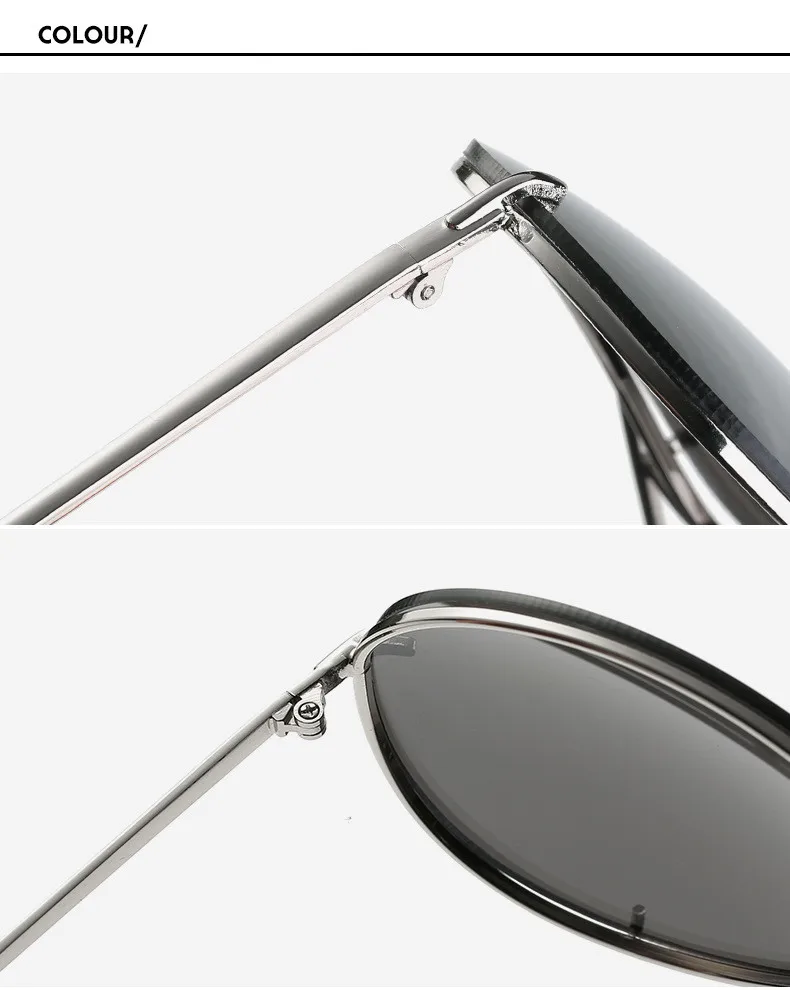 hbk fashion pilot sunglasses women men trendy brand designer