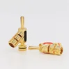 45DGREE Angle Speaker Banana Plug Jack High End Audio Adapter