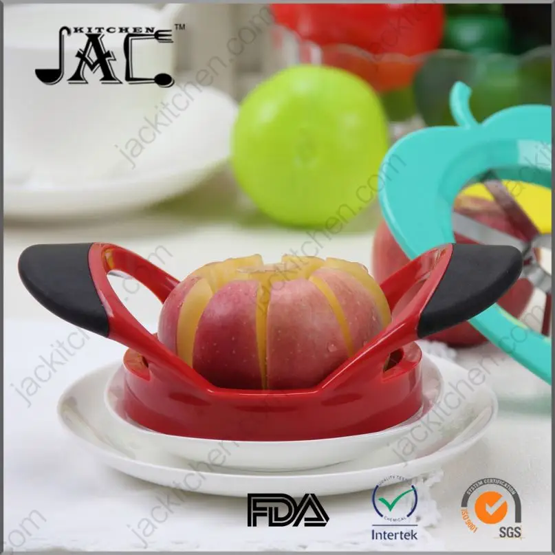 Promotional Durable Stainless Steel Tpr Pp Silicone Rubber New Divider Apple Slicer