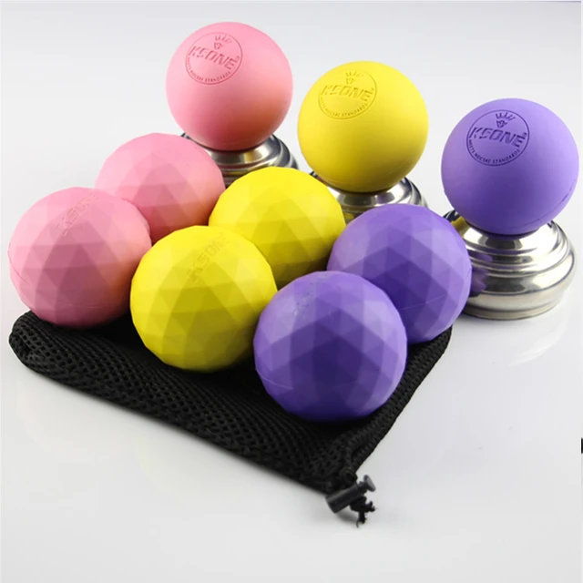Nature Rubber Peanut Ball Massage For Myofascial Release Double