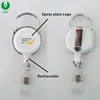 Wholesale Cheap Mini Retractable Work badge Reel keychain With Logo