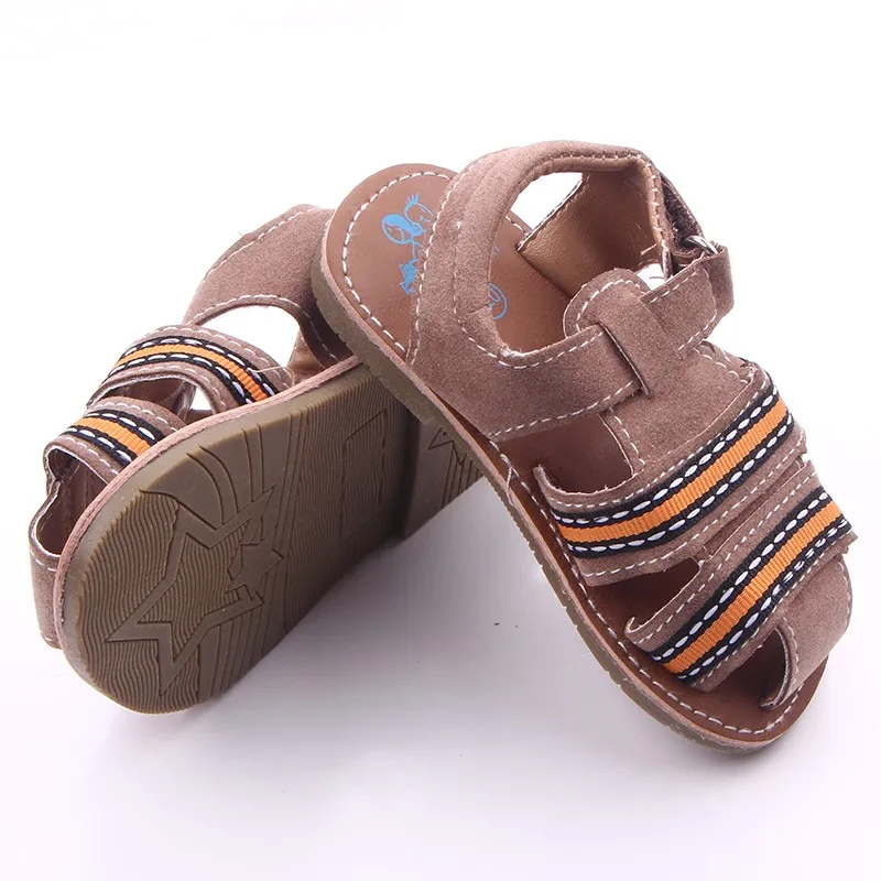 New Arrival Soft Leather Hard Rubber Sole Baby Boy Sandals Shoes Buy