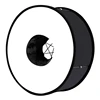 Drop Shipping PULUZ 45cm Round Style Macro and Portrait Softbox SpeedLite Flash Light Foldable Diffuser photography
