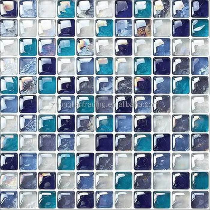 Trung quốc Phật Sơn nhà máy hồ bơi tinh thể thủy tinh mosaic gạch