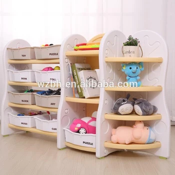 Play School Plastic Furniture For Child Day Care Kids Toy Storage