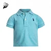 embroidery logo designed boys blank POLO t-shirt