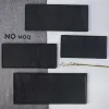 Unique Design RoHeCa Catering Luxury Black Rectangle High Temperature English Restaurant Plates~