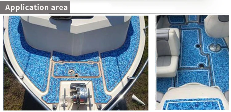 NEKEKE synthetic teak decking flooring eva foam deck pad sheet durable
