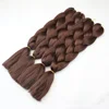 Jumbo Braids Hair Twist Crochet Braided Crochet Expression Braid Synthetic Wave Ombre Braiding Factory Extensions Hairs