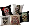 hot sale Wholesale custom plush human skeleton Pillow /square pillow,sofa Hold pillow Case cover ,pillow manufacturer