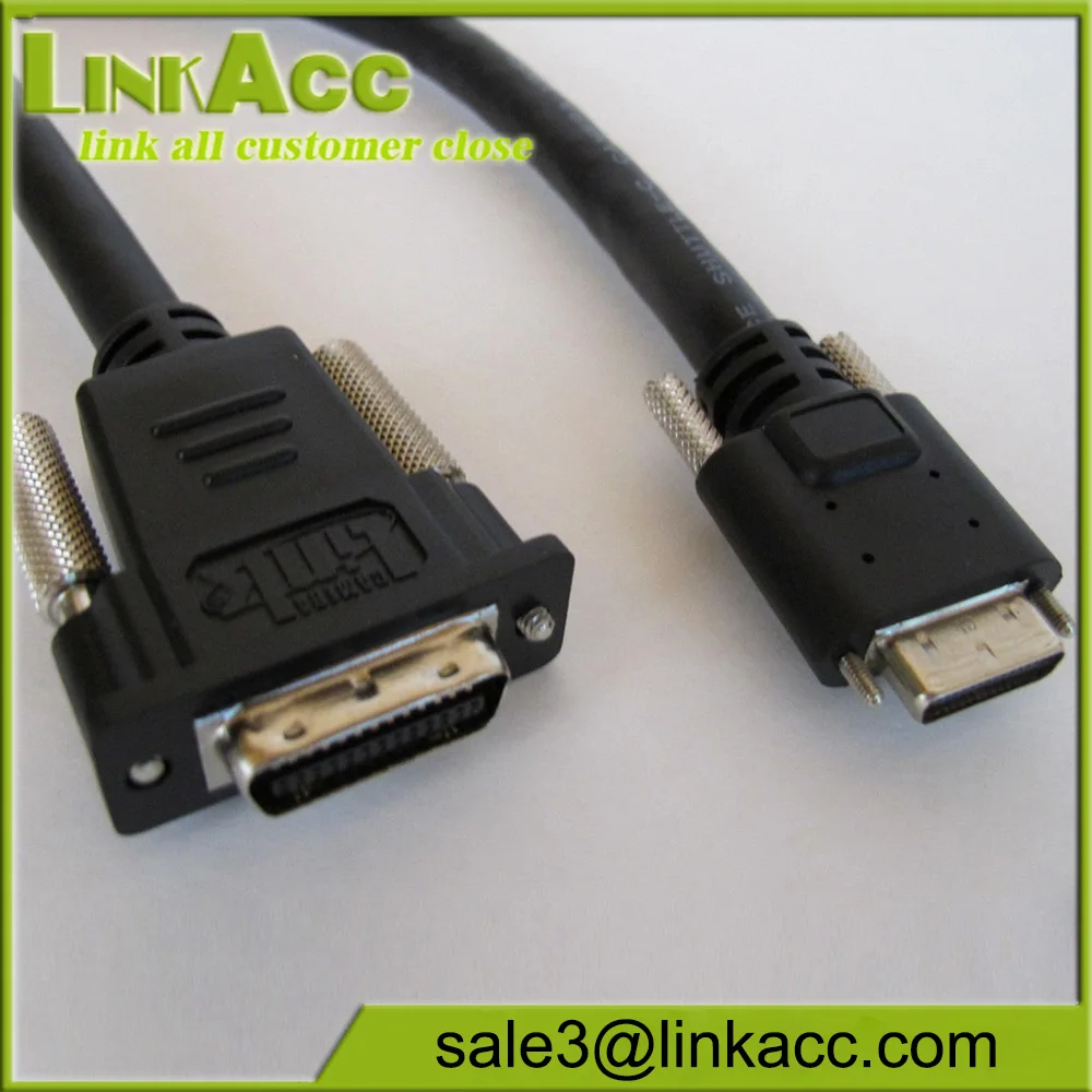 2.0m Female MDR Camera Link Cable for Camera and Frame Grabber Communications Male MDR