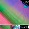 Crystal Rainbow Organza/organdy Fabric for Clothing and Decoration