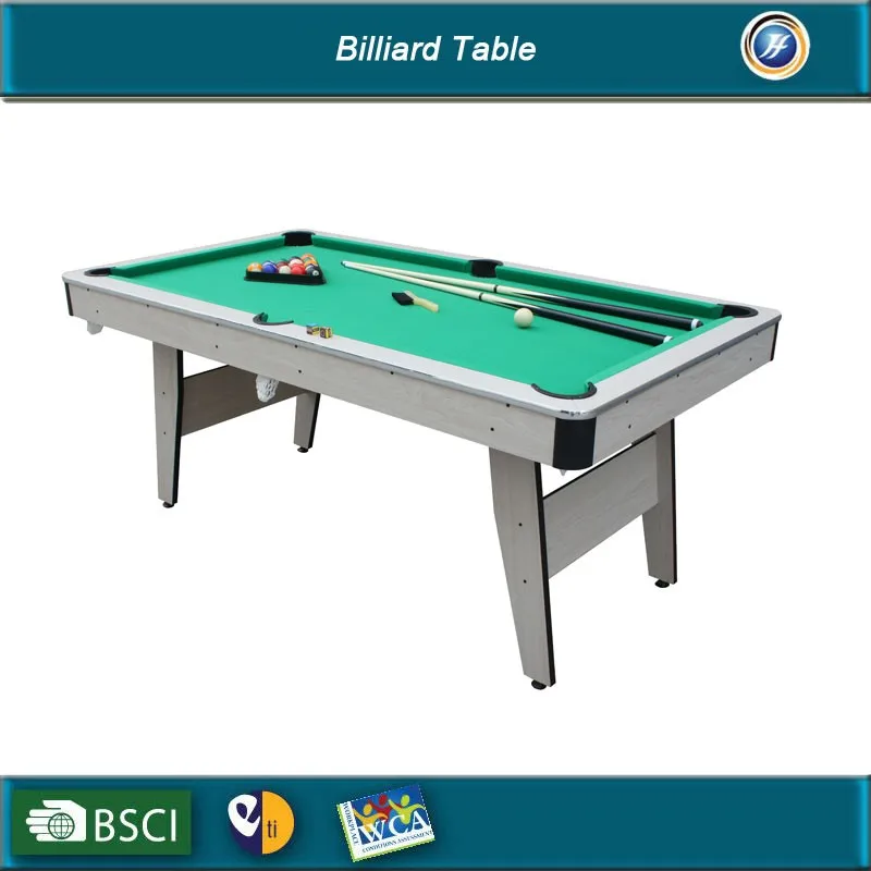 6 Foot Pool Billiard Table For Leisure Indoor Use Made By Mdf Buy