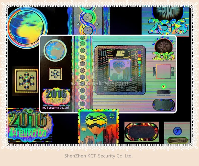 Colorful 3d Hologram Running Numbers Sticker In Roll Buy Serial