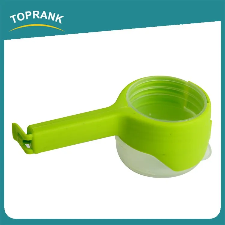 Toprank Kitchenware Colorful Airtight Food Bread Plastic Bag Closure