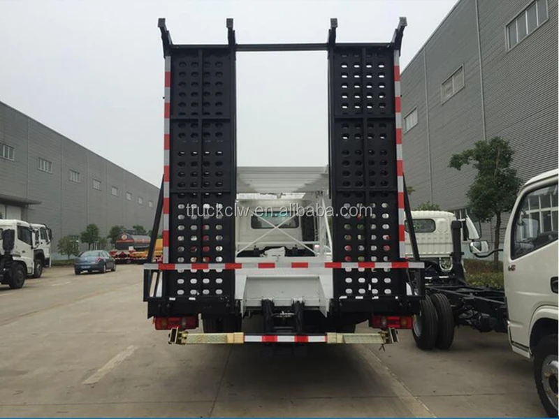 Emergency Car Carrier slide bed rescue truck 10 ton flatbed tow truck Customized one drive three four car