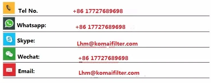 KOMAI Filter O-4495 JX-626  LF9008 71423006   Excavator Machinery Oil Filter Supply