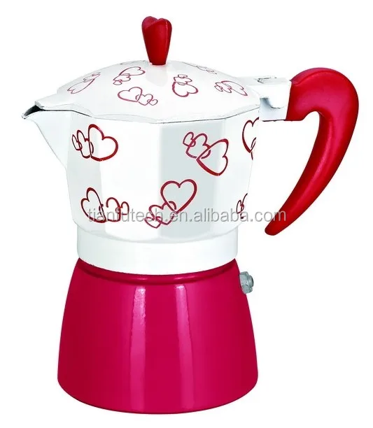 Aluminum Stovetop Espresso Maker,Classic Moka Coffee Pot,Espresso