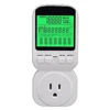 Household electricity metering electronic AC single phase watt-hour meter socket