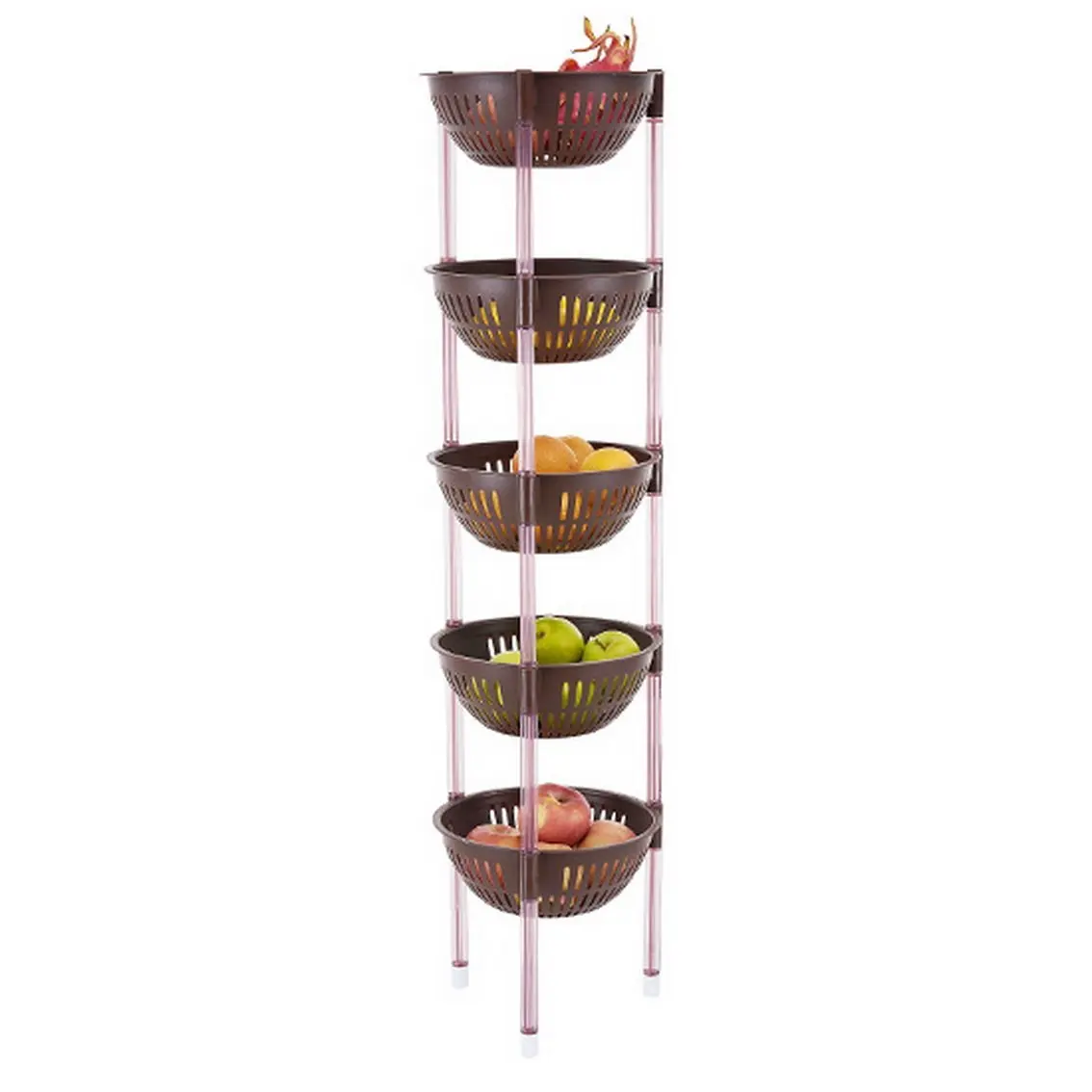 fengg2030shann Multi-layer floor glove frame corner storage racks kitchen storage baskets of fruits and vegetables racks sub-storage shelf Storage rack storage basket storage racks shelving storage ra