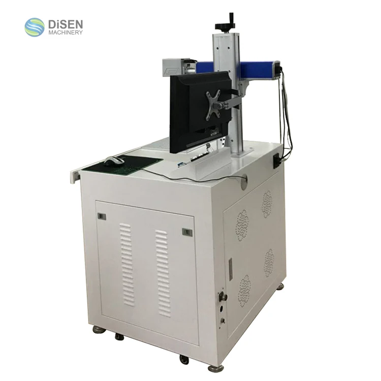 Mini small 20w 30w 3d jewelry metal low cost fiber laser engraving