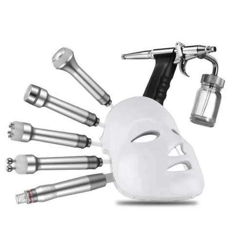 7in1 Hydro Dermabrasion Facial Machine Microdermabrasion Facial Care Skin Rejuvenation led facial mask Beauty Equipment
