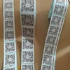 Vinyl material hs codes label,adhesive hs codes sticker